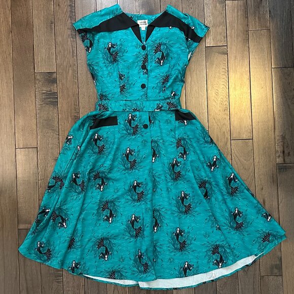 Vampire Mermaid Hedda Swing Dress - Picture 1 of 4